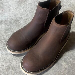 Men's Brown Leather Carhartt Boots